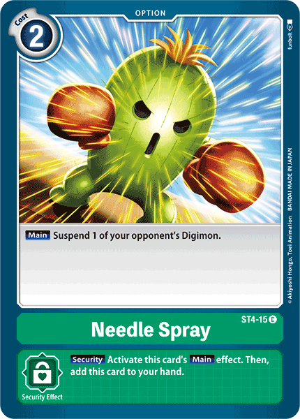 Needle Spray [ST4-15] [Starter Deck: Giga Green] | The Gaming-Verse