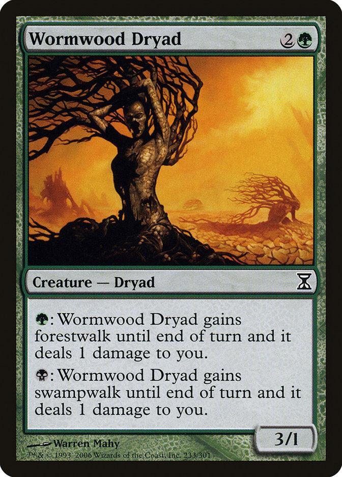 Wormwood Dryad [Time Spiral] | The Gaming-Verse