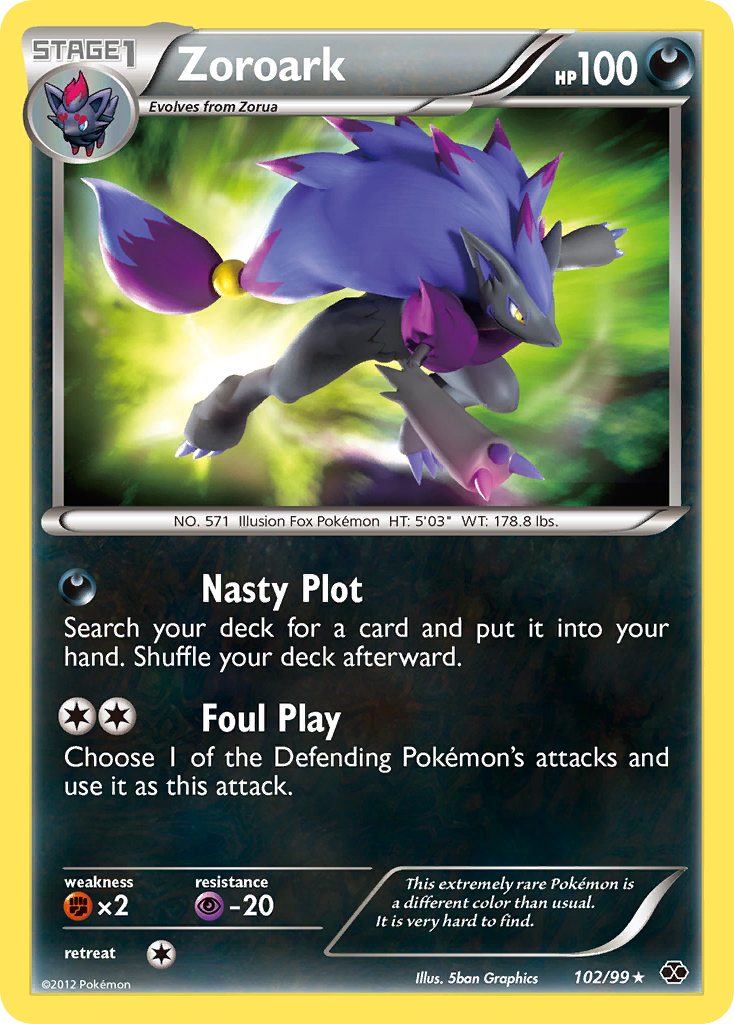 Zoroark (102/99) [Black & White: Next Destinies] | The Gaming-Verse