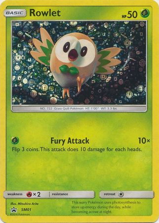 Rowlet (SM01) (General Mills Promo) [Sun & Moon: Black Star Promos] | The Gaming-Verse