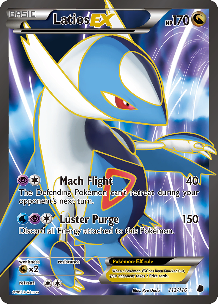 Latios EX (113/116) [Black & White: Plasma Freeze] | The Gaming-Verse