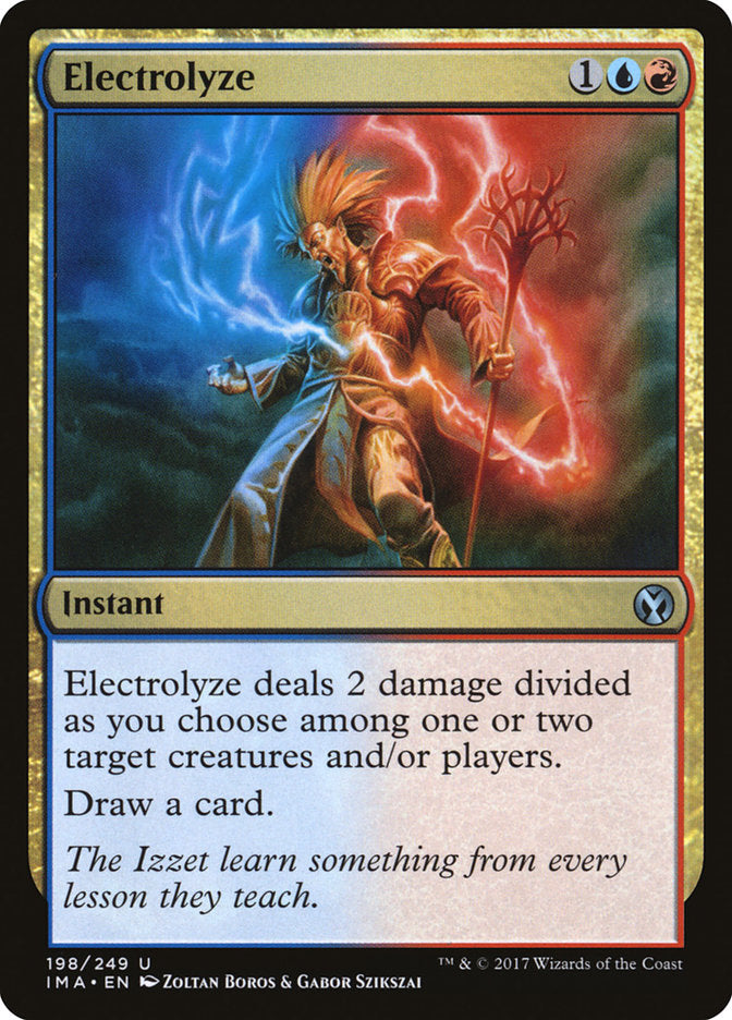 Electrolyze [Iconic Masters] | The Gaming-Verse