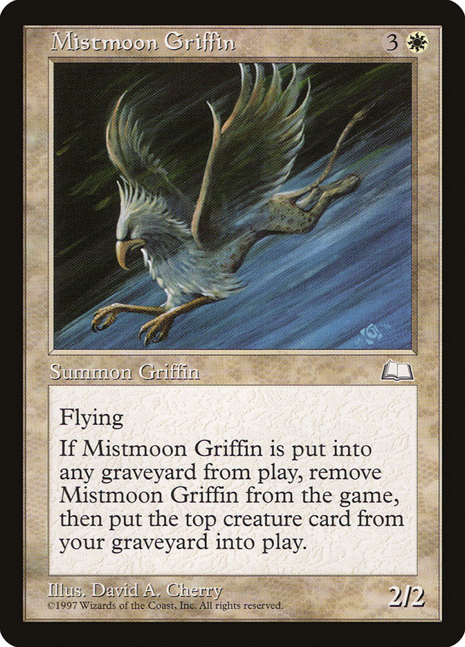 Mistmoon Griffin [Weatherlight] | The Gaming-Verse