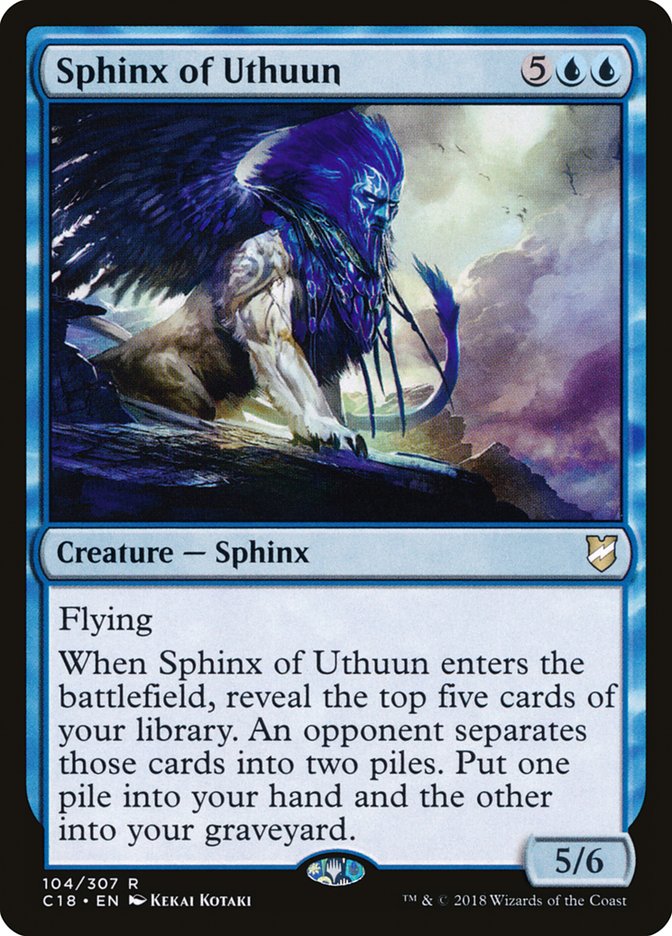 Sphinx of Uthuun [Commander 2018] | The Gaming-Verse