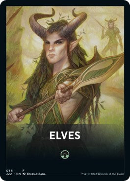 Elves Theme Card [Jumpstart 2022 Front Cards] | The Gaming-Verse