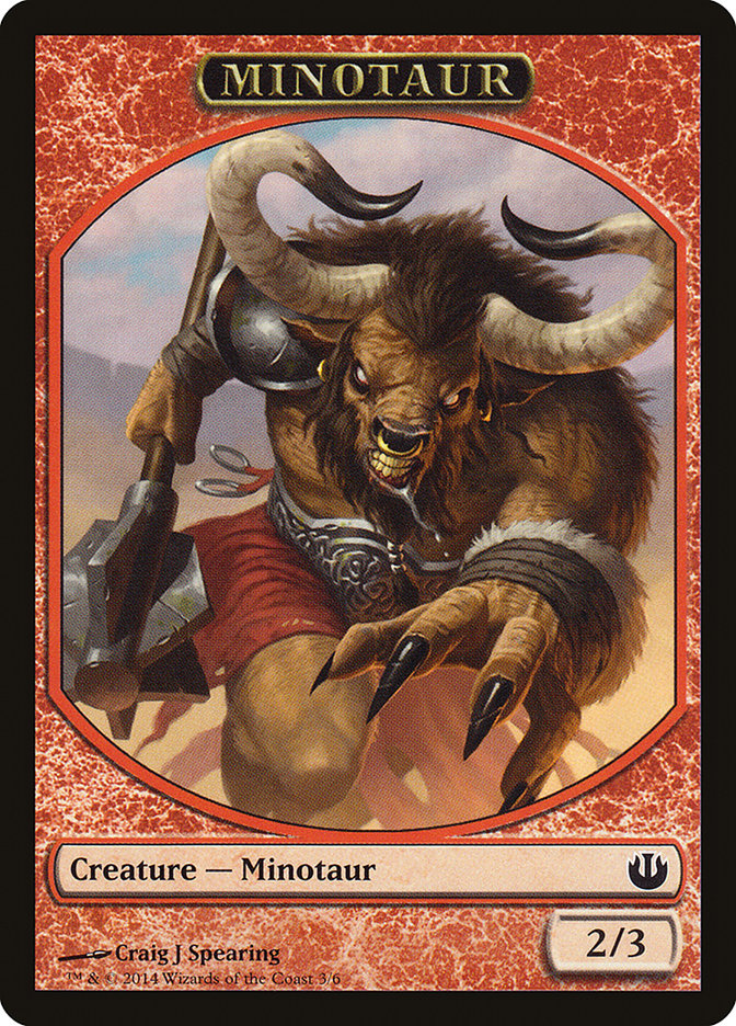 Minotaur [Journey into Nyx Tokens] | The Gaming-Verse