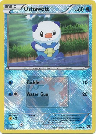 Oshawott (27/114) (League Promo) [Black & White: Base Set] | The Gaming-Verse