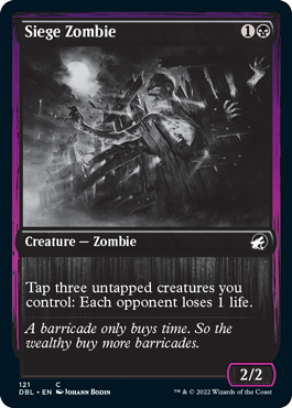 Siege Zombie [Innistrad: Double Feature] | The Gaming-Verse