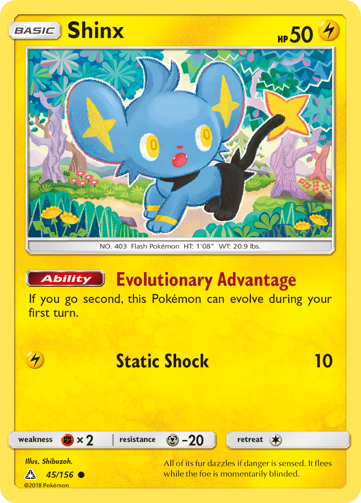 Shinx (45/156) [Sun & Moon: Ultra Prism] | The Gaming-Verse