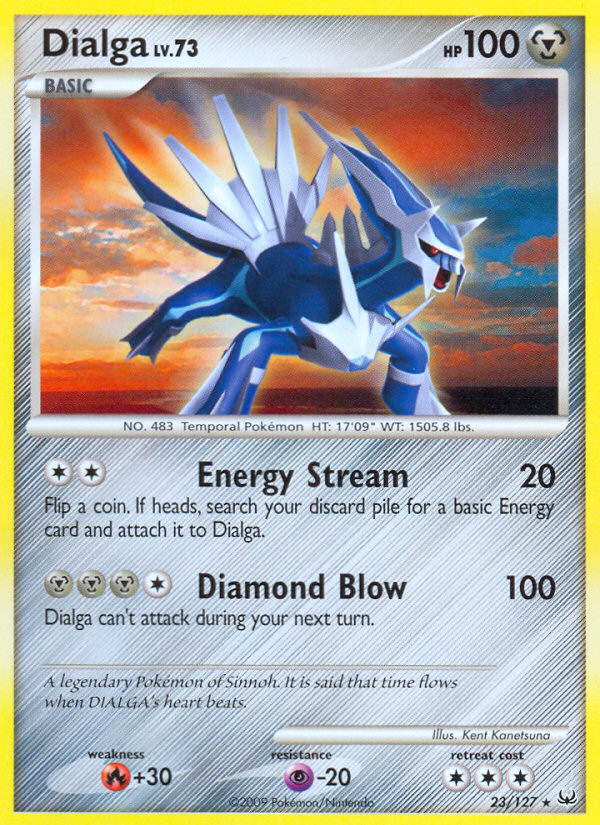 Dialga (23/127) [Platinum: Base Set] | The Gaming-Verse