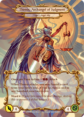 Figment of Judgment // Themis, Archangel of Judgment (Marvel) [DTD006] (Dusk Till Dawn)  Cold Foil | The Gaming-Verse