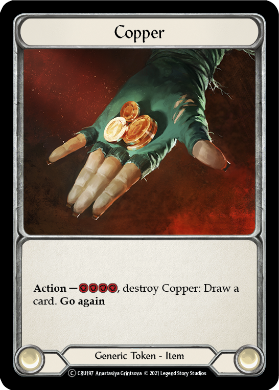 Copper [CRU197-RF] 1st Edition Rainbow Foil | The Gaming-Verse