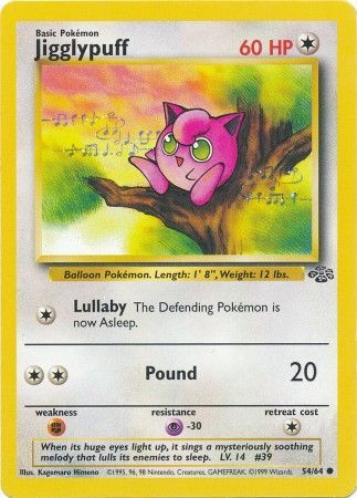 Jigglypuff (54/64) [Jungle Unlimited] | The Gaming-Verse