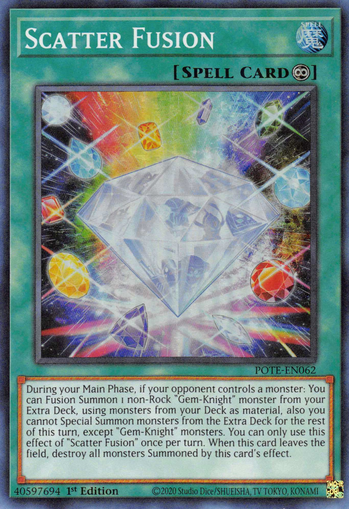 Scatter Fusion [POTE-EN062] Super Rare | The Gaming-Verse