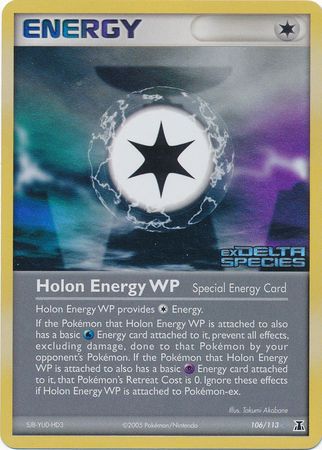 Holon Energy WP (106/113) (Stamped) [EX: Delta Species] | The Gaming-Verse