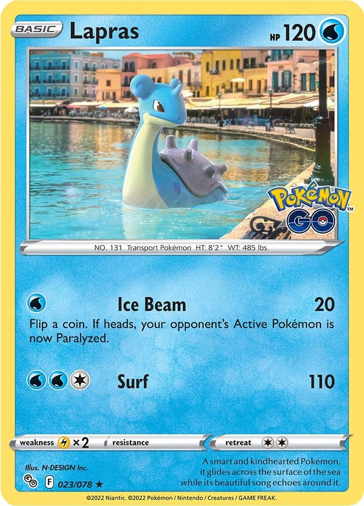 Lapras (023/078) [Pokémon GO] | The Gaming-Verse