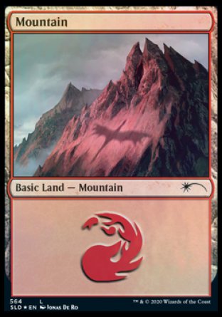 Mountain (Dragons) (564) [Secret Lair Drop Promos] | The Gaming-Verse