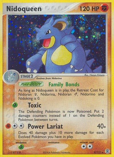 Nidoqueen (9/112) [EX: FireRed & LeafGreen] | The Gaming-Verse