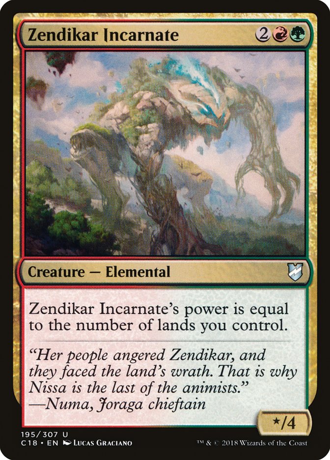 Zendikar Incarnate [Commander 2018] | The Gaming-Verse