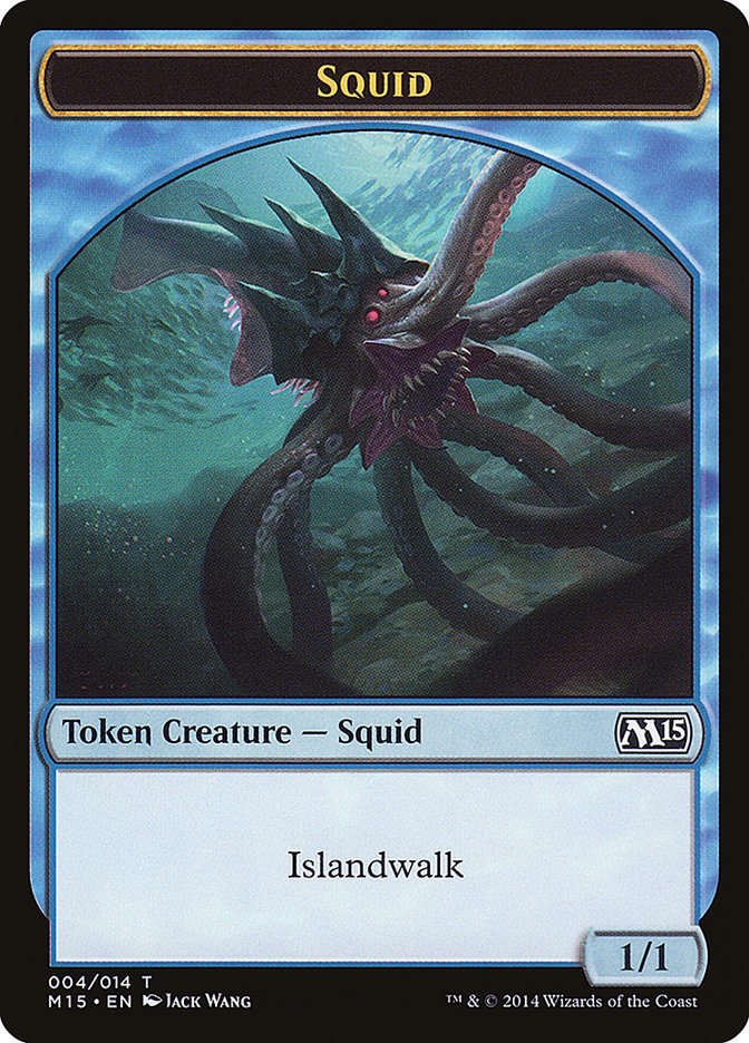 Squid [Magic 2015 Tokens] | The Gaming-Verse