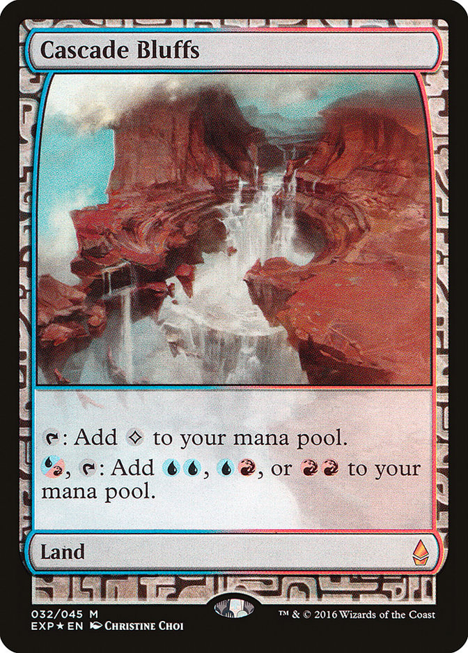 Cascade Bluffs [Zendikar Expeditions] | The Gaming-Verse