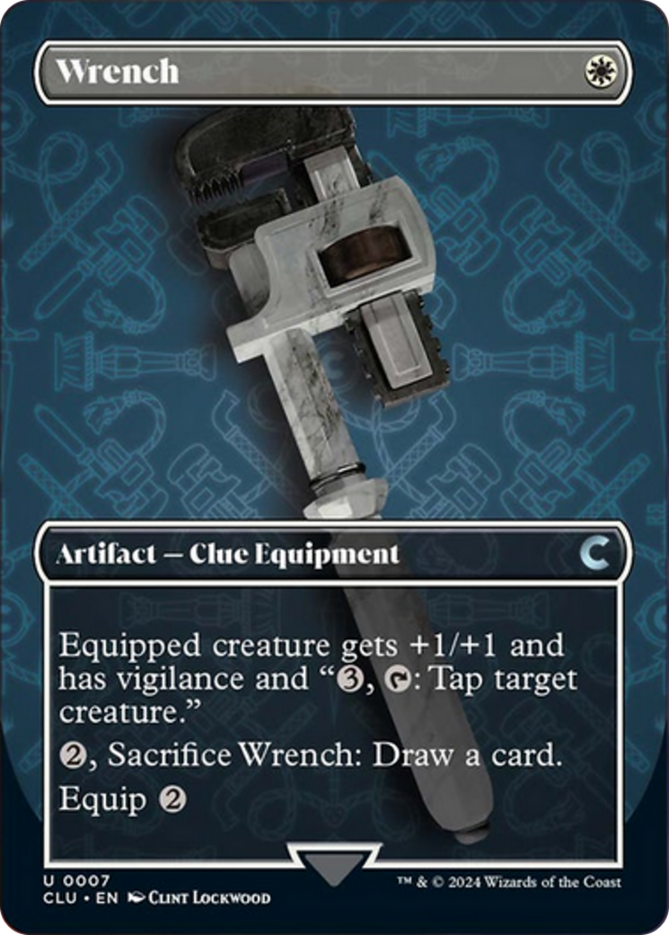 Wrench (Borderless) [Ravnica: Clue Edition] | The Gaming-Verse