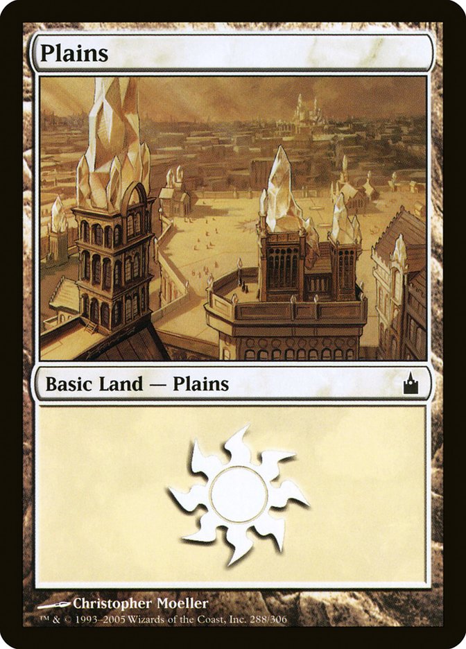 Plains (#288) [Ravnica: City of Guilds] | The Gaming-Verse