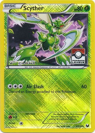 Scyther (4/108) (League Promo 2nd Place) [Black & White: Dark Explorers] | The Gaming-Verse