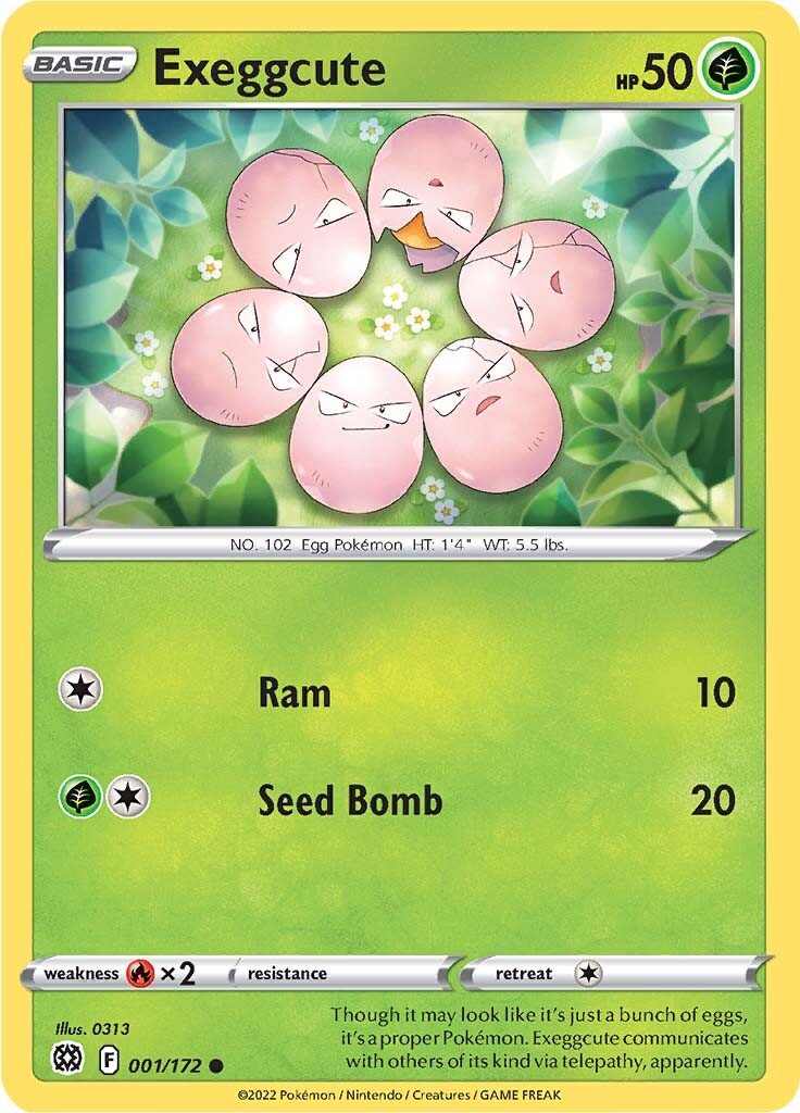 Exeggcute (001/172) [Sword & Shield: Brilliant Stars] | The Gaming-Verse