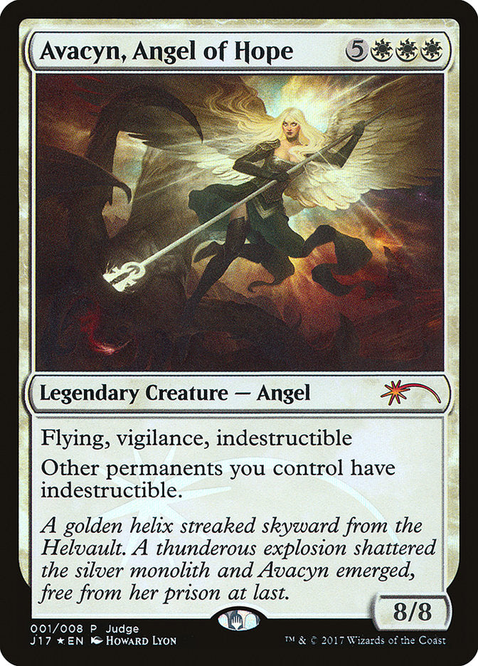 Avacyn, Angel of Hope [Judge Gift Cards 2017] | The Gaming-Verse