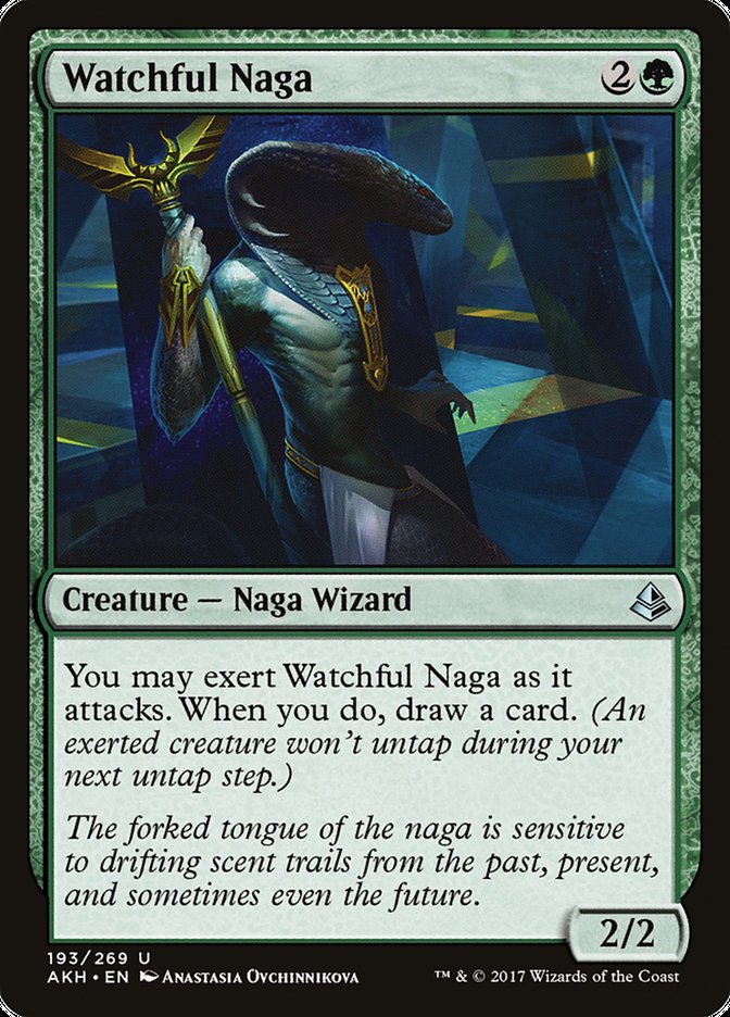 Watchful Naga [Amonkhet] | The Gaming-Verse