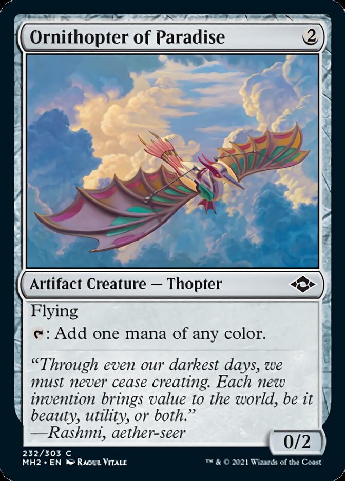 Ornithopter of Paradise [Modern Horizons 2] | The Gaming-Verse