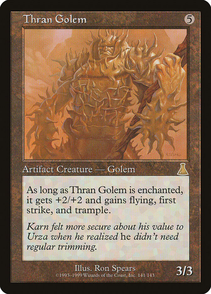 Thran Golem [Urza's Destiny] | The Gaming-Verse