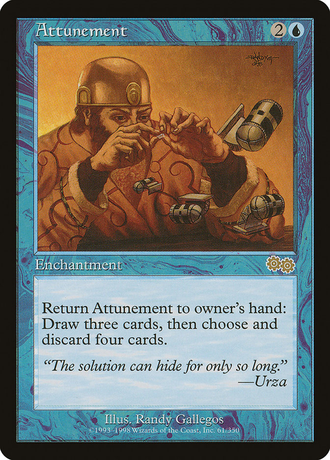 Attunement [Urza's Saga] | The Gaming-Verse