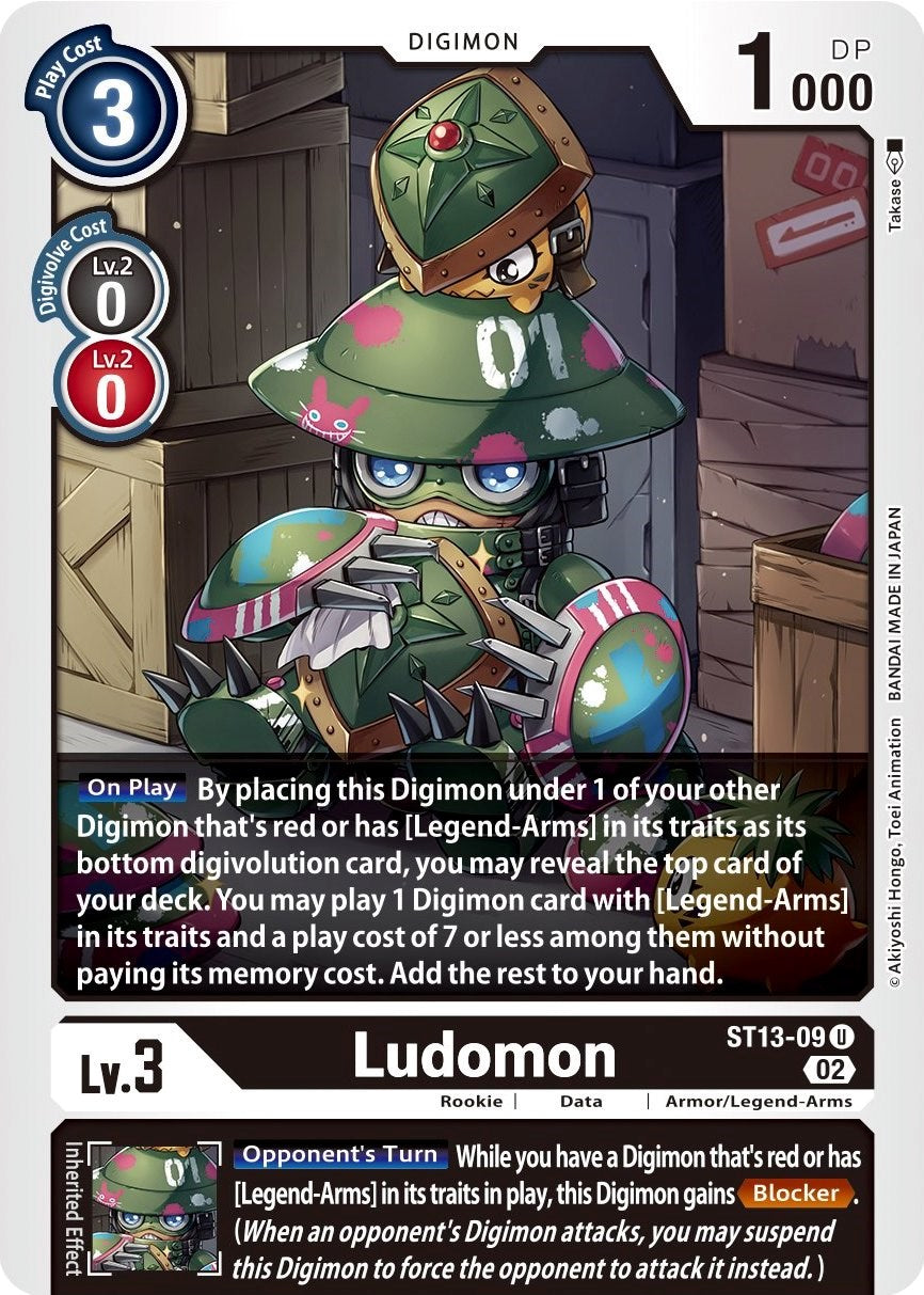 Ludomon [ST13-09] [Starter Deck: Ragnaloardmon] | The Gaming-Verse