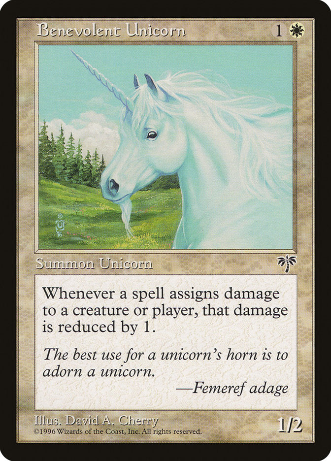 Benevolent Unicorn [Mirage] | The Gaming-Verse