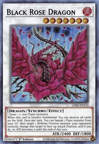 Black Rose Dragon (Purple) [LDS2-EN110] Ultra Rare | The Gaming-Verse