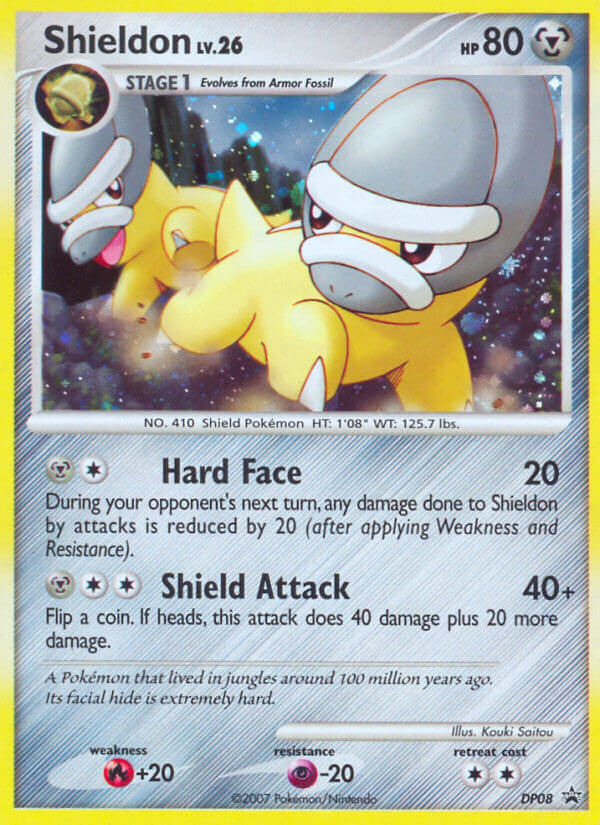 Shieldon (DP08) [Diamond & Pearl: Black Star Promos] | The Gaming-Verse