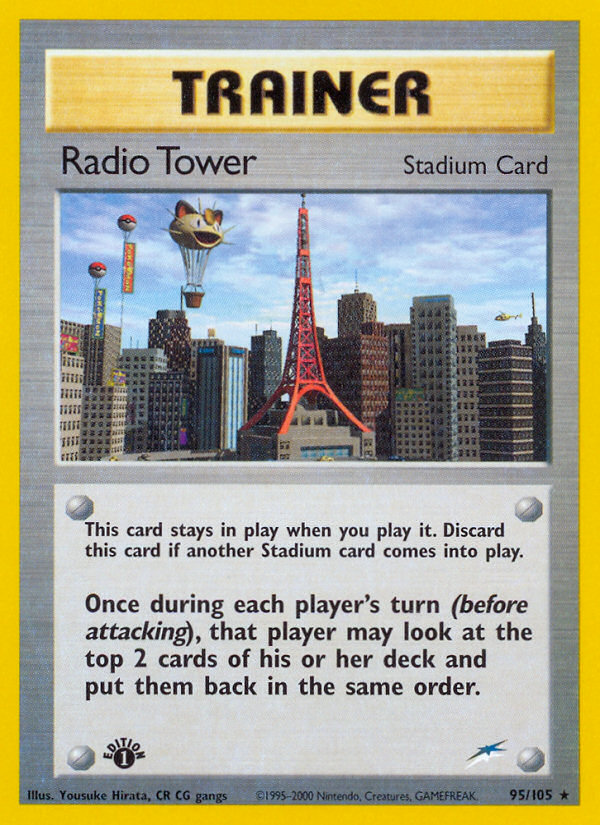 Radio Tower (95/105) [Neo Destiny 1st Edition] | The Gaming-Verse