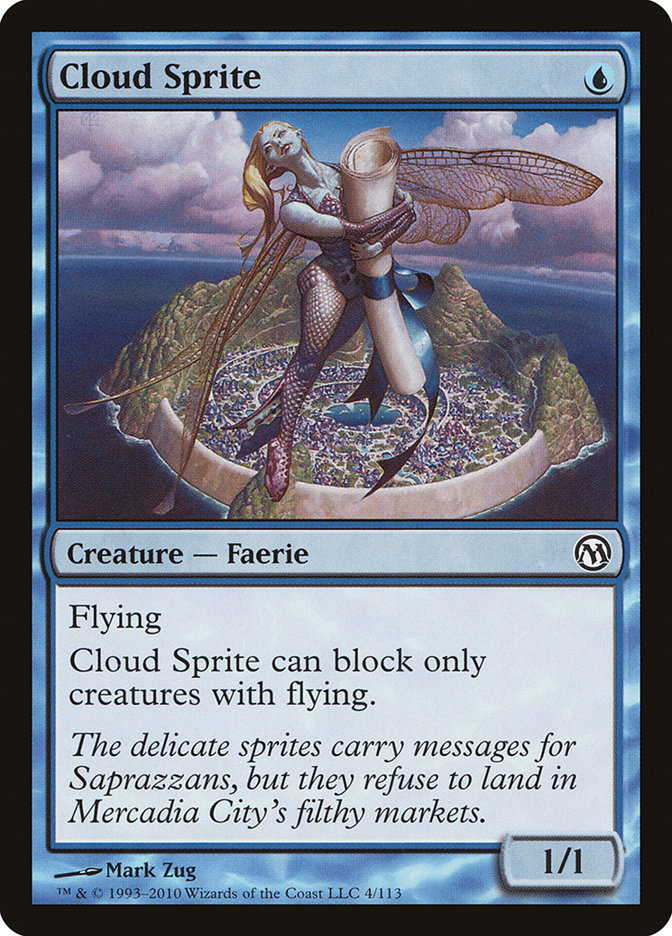 Cloud Sprite [Duels of the Planeswalkers] | The Gaming-Verse