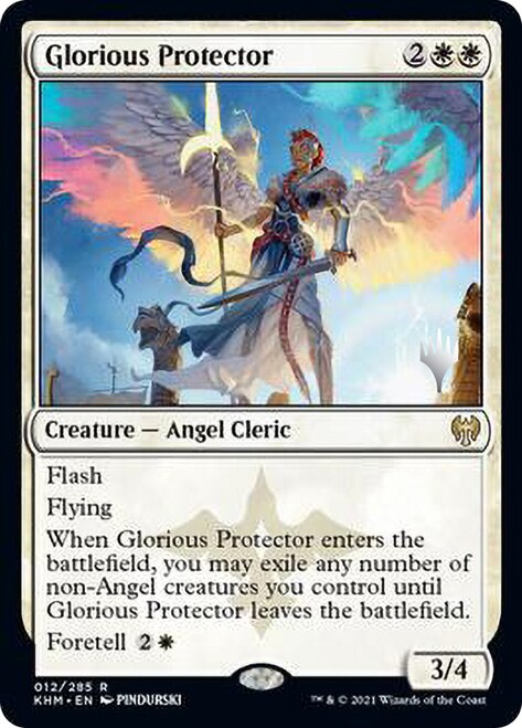 Glorious Protector [Kaldheim Promo Pack] | The Gaming-Verse