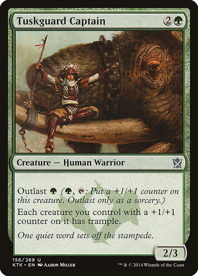 Tuskguard Captain [Khans of Tarkir] | The Gaming-Verse