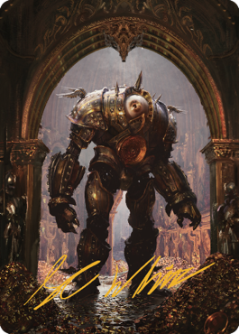 Marut Art Card (Gold-Stamped Signature) [Commander Legends: Battle for Baldur's Gate Art Series] | The Gaming-Verse