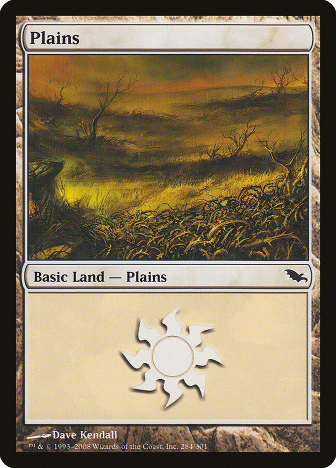 Plains (#284) [Shadowmoor] | The Gaming-Verse