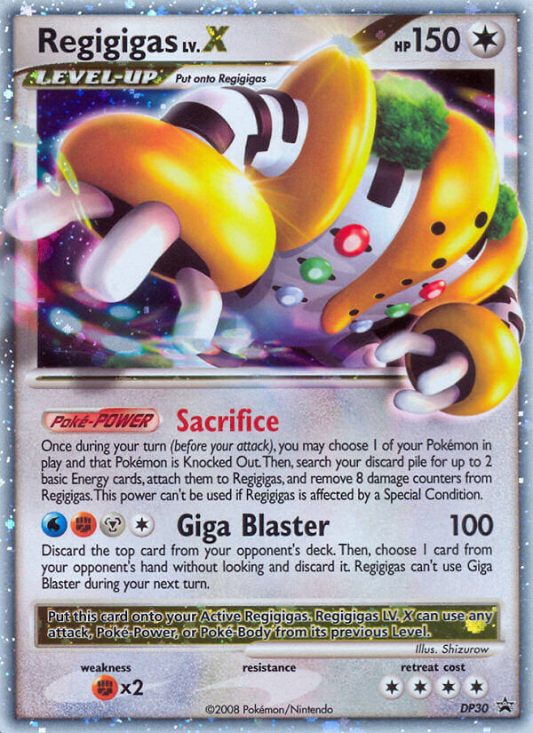 Regigigas LV.X (DP30) [Diamond & Pearl: Black Star Promos] | The Gaming-Verse