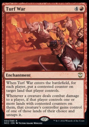 Turf War (Promo Pack) [Streets of New Capenna Commander Promos] | The Gaming-Verse