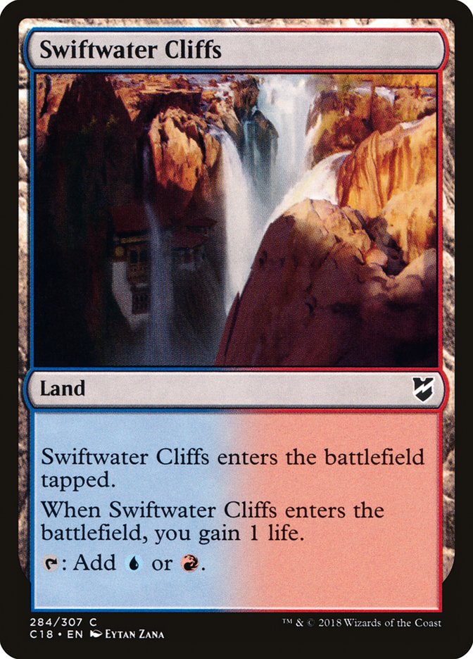 Swiftwater Cliffs [Commander 2018] | The Gaming-Verse