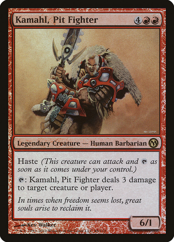 Kamahl, Pit Fighter [Duels of the Planeswalkers] | The Gaming-Verse