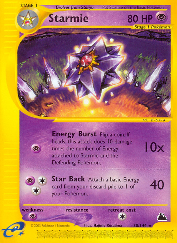 Starmie (30/144) [Skyridge] | The Gaming-Verse