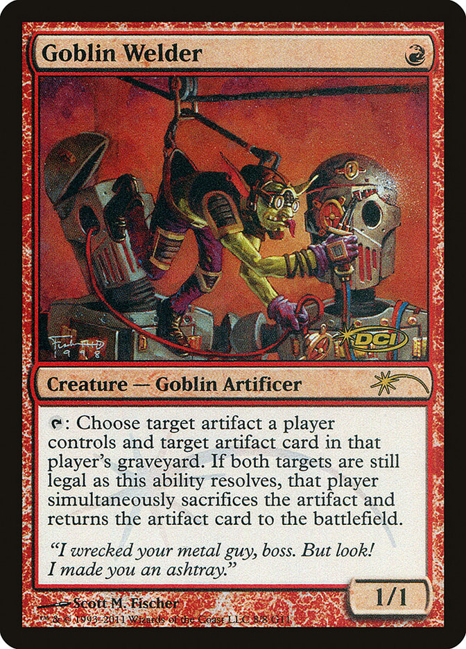 Goblin Welder [Judge Gift Cards 2011] | The Gaming-Verse